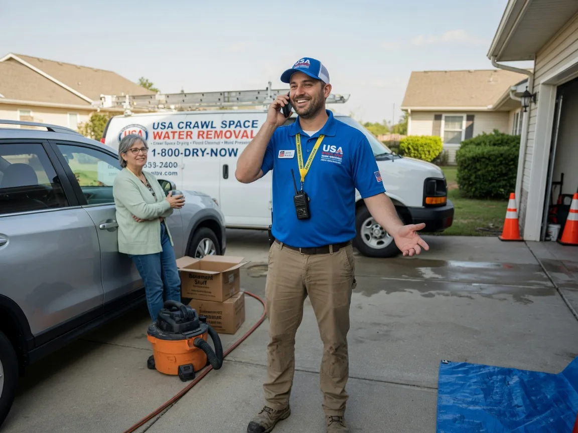 Crawl Space Water Removal Polkton, NC FAQs